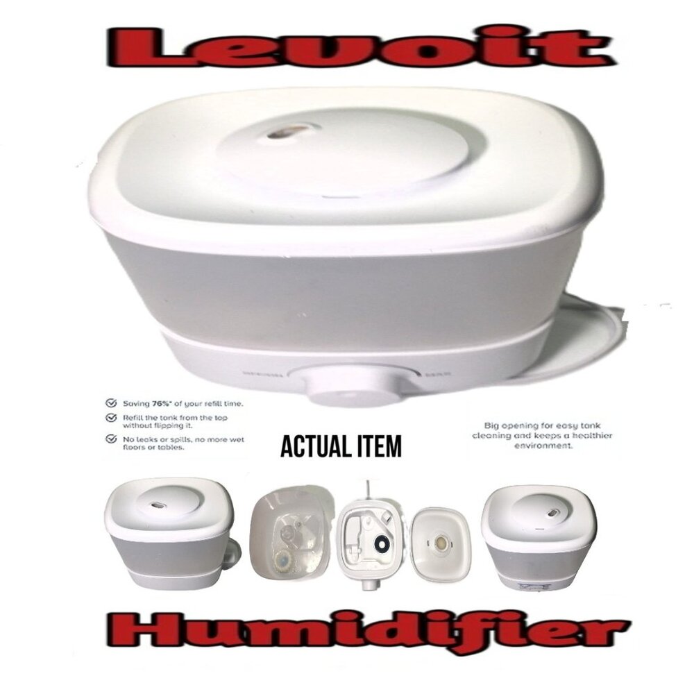 🛑 LEVOIT Ultrasonic ➕🆒 HUMIDIFIER Compact Efficient Quiet MIST 💸BUY NOW‼️